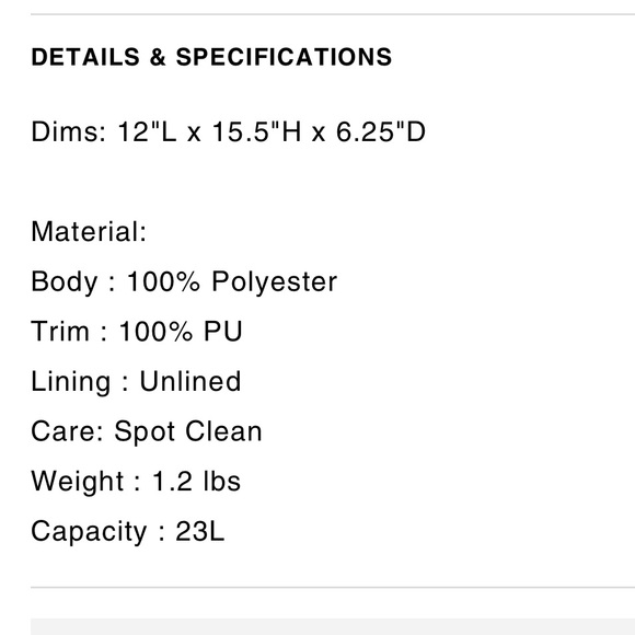 BEIS the Beisics Backpack in Black - Picture 7 of 8